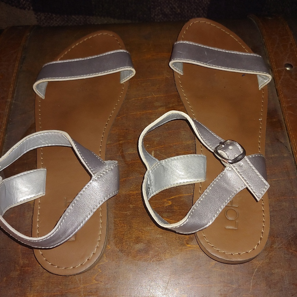 Loft Silver Sandals